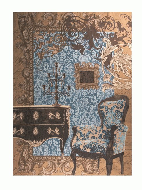 Baroque wandtapijt | Maat: 150 × 200 cm