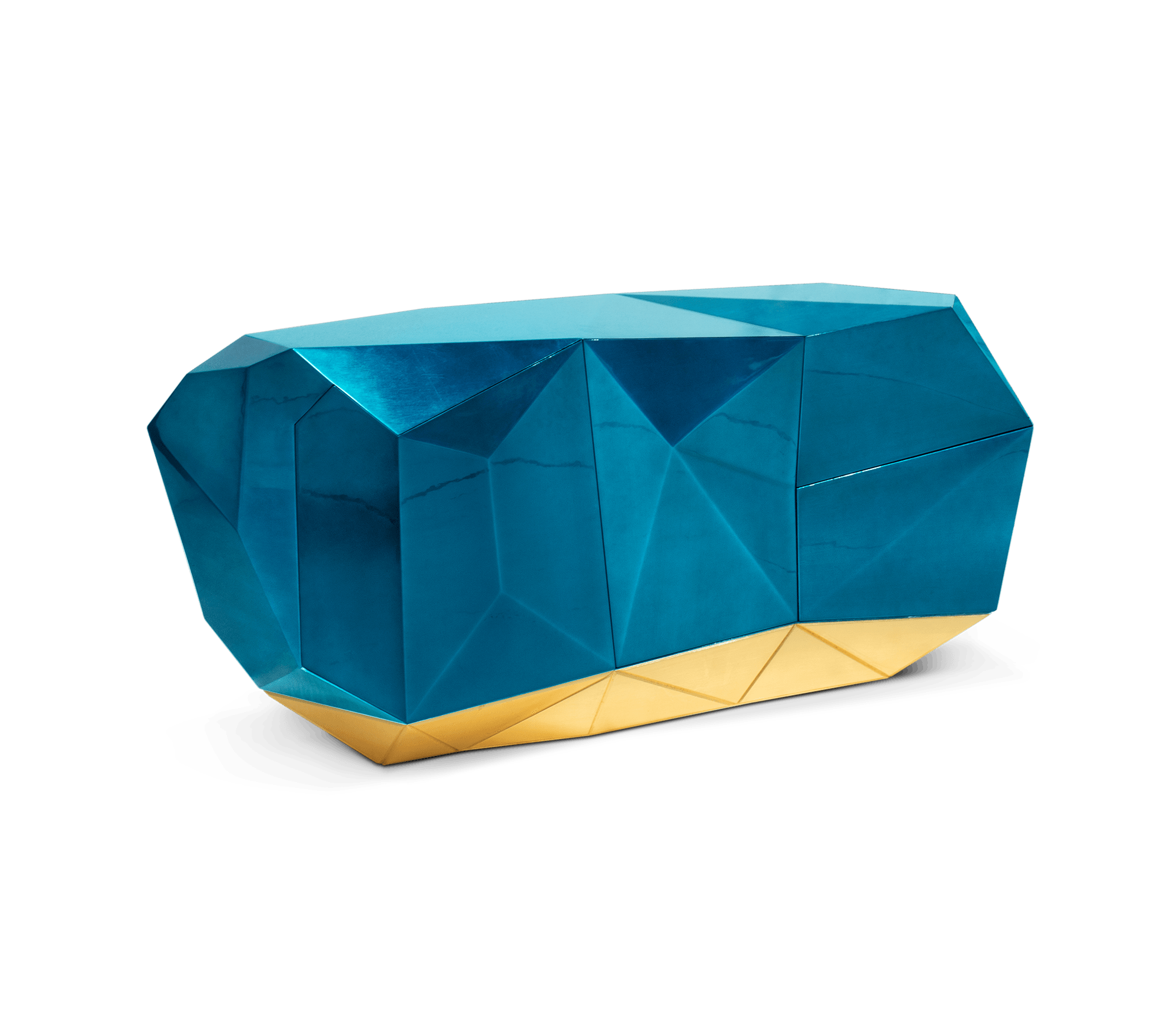 Prism blauw dressoir