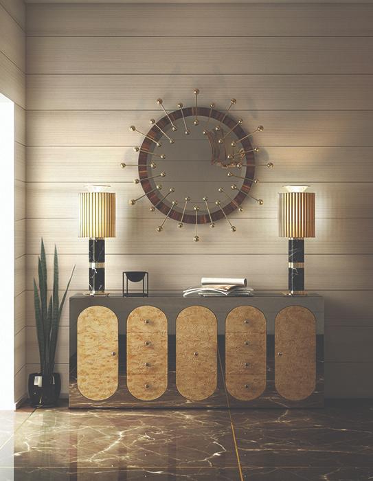 Nebula wandspiegel - 1