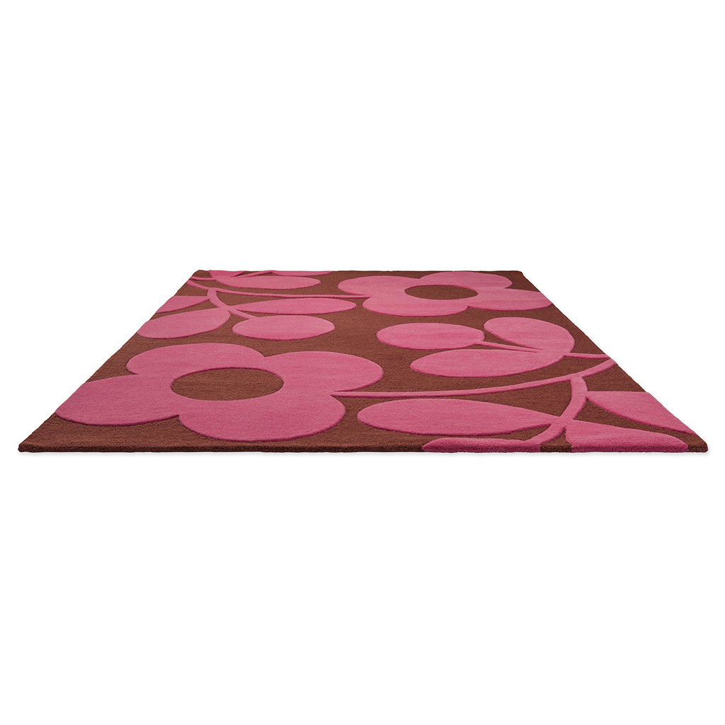 Sprig stem paprika designer wol tapijt | Maat: 250 × 350 cm