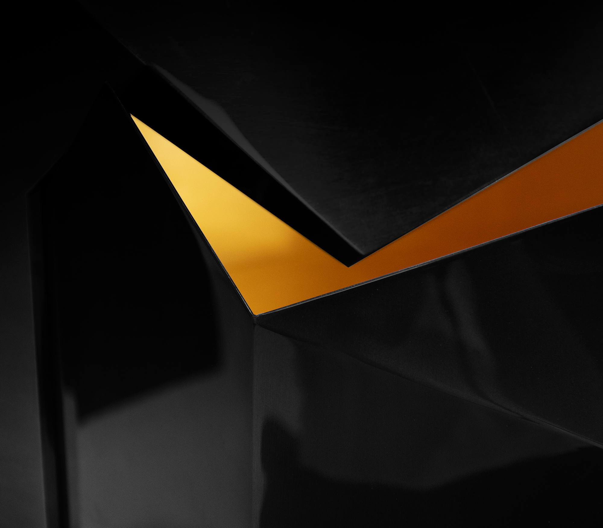 Prism 3 zwart dressoir