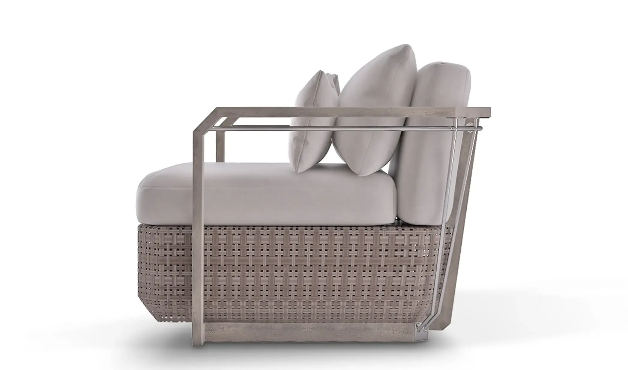 Heritage houten tuinsofa