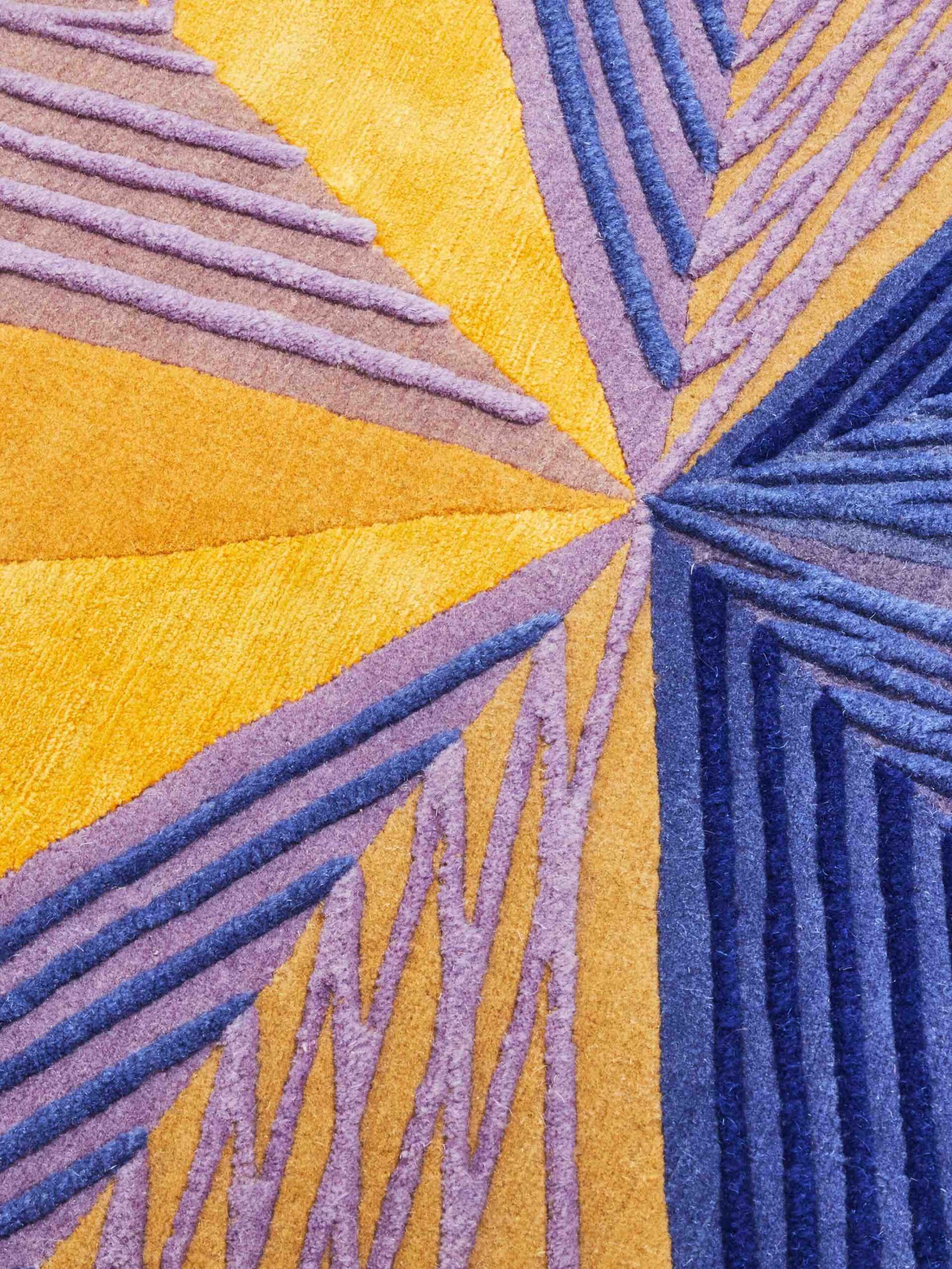 Dodecaedro luxe designer handgeweven tapijt