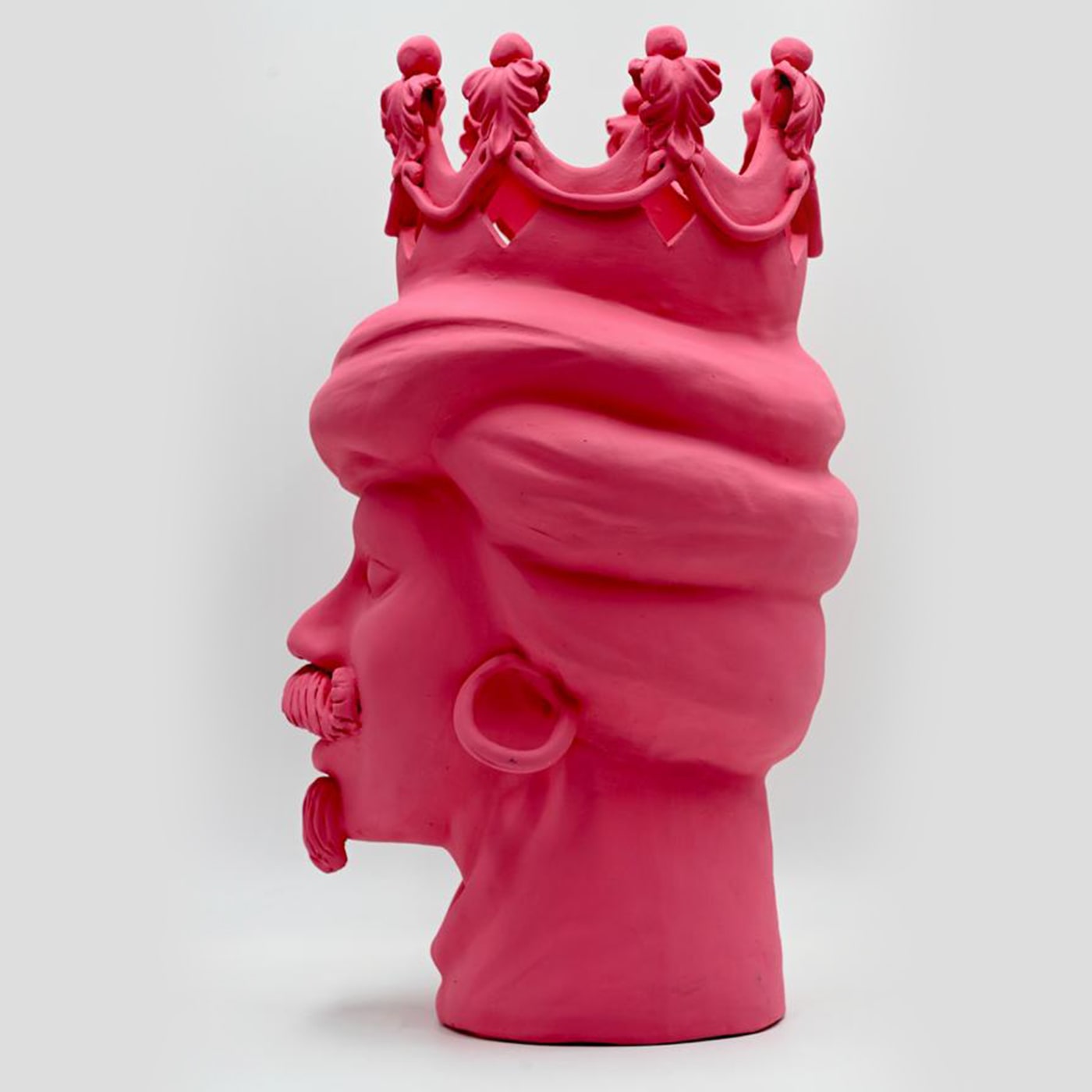 Moor's Head roze sculptuur