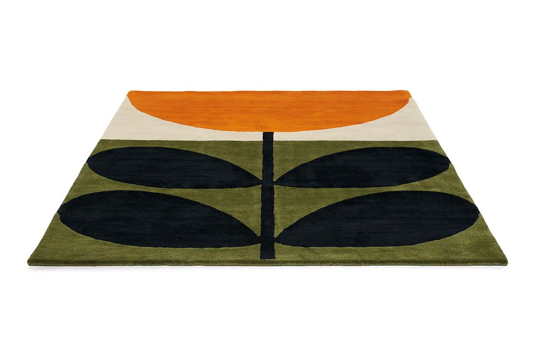 Stem zwart tapijt | Maat: 200 × 280 cm