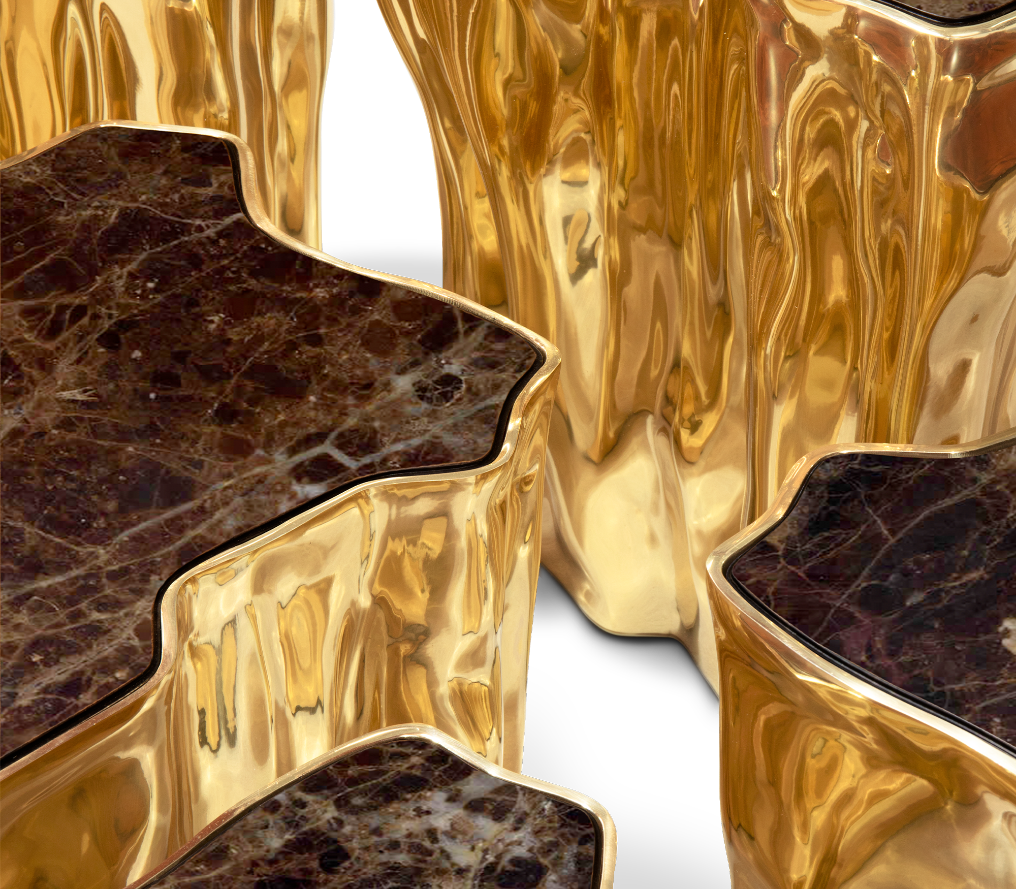 Paradise series aardetinten salontafel