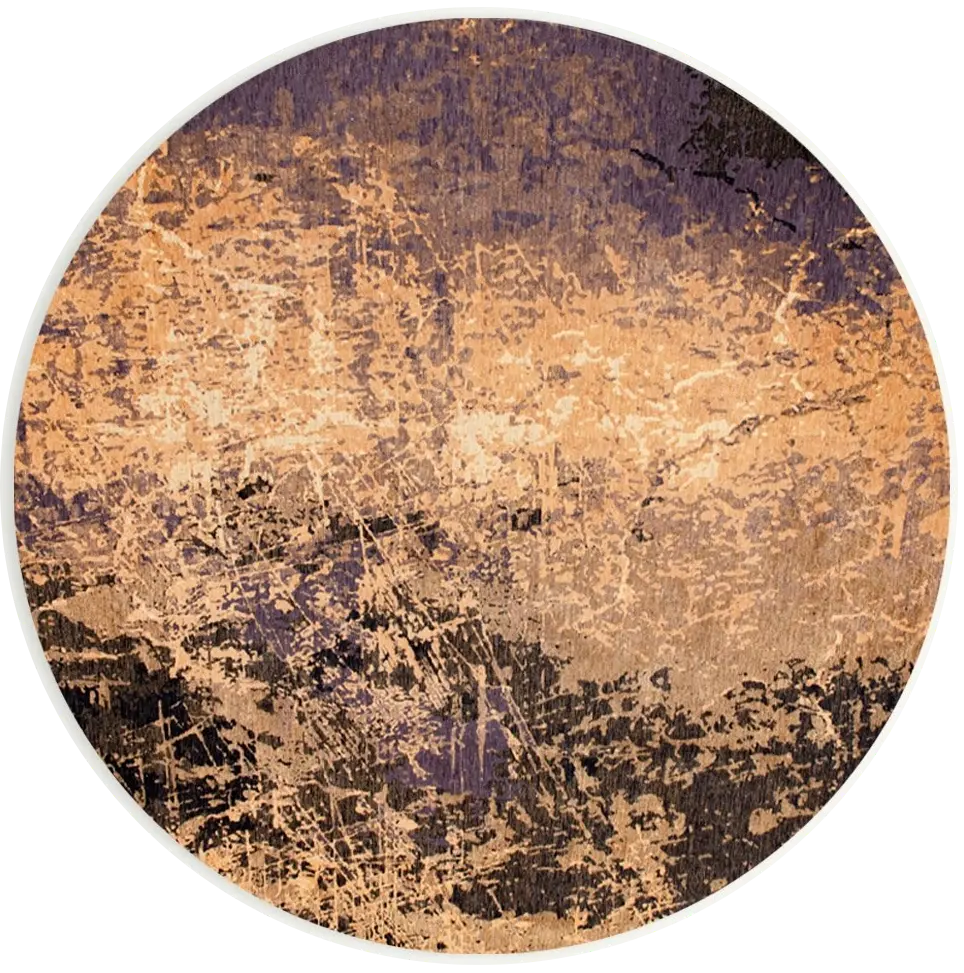 Deep Mine rond tapijt | Maat: Ø 140 cm
