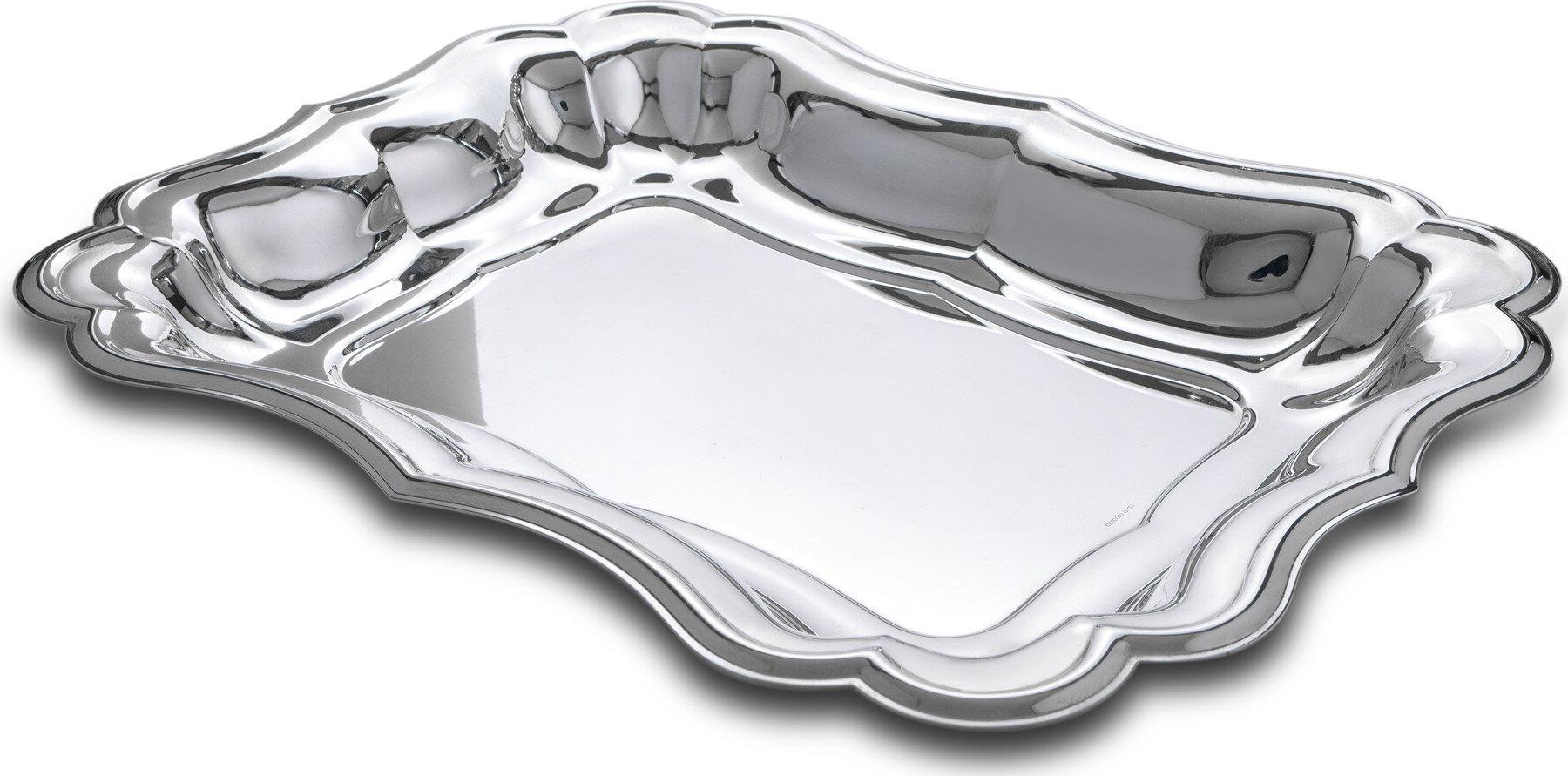 Antiek Rechthoekig Dienblad