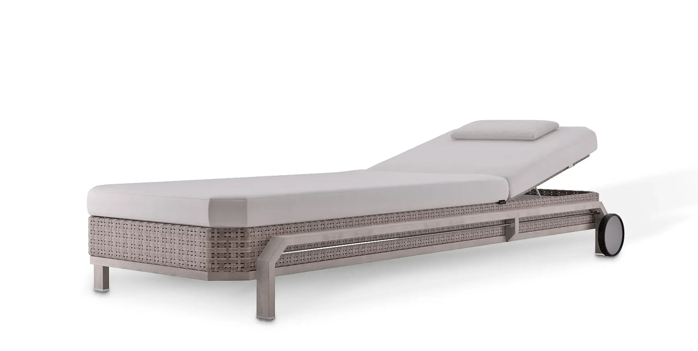 Heritage houten tuinligstoel