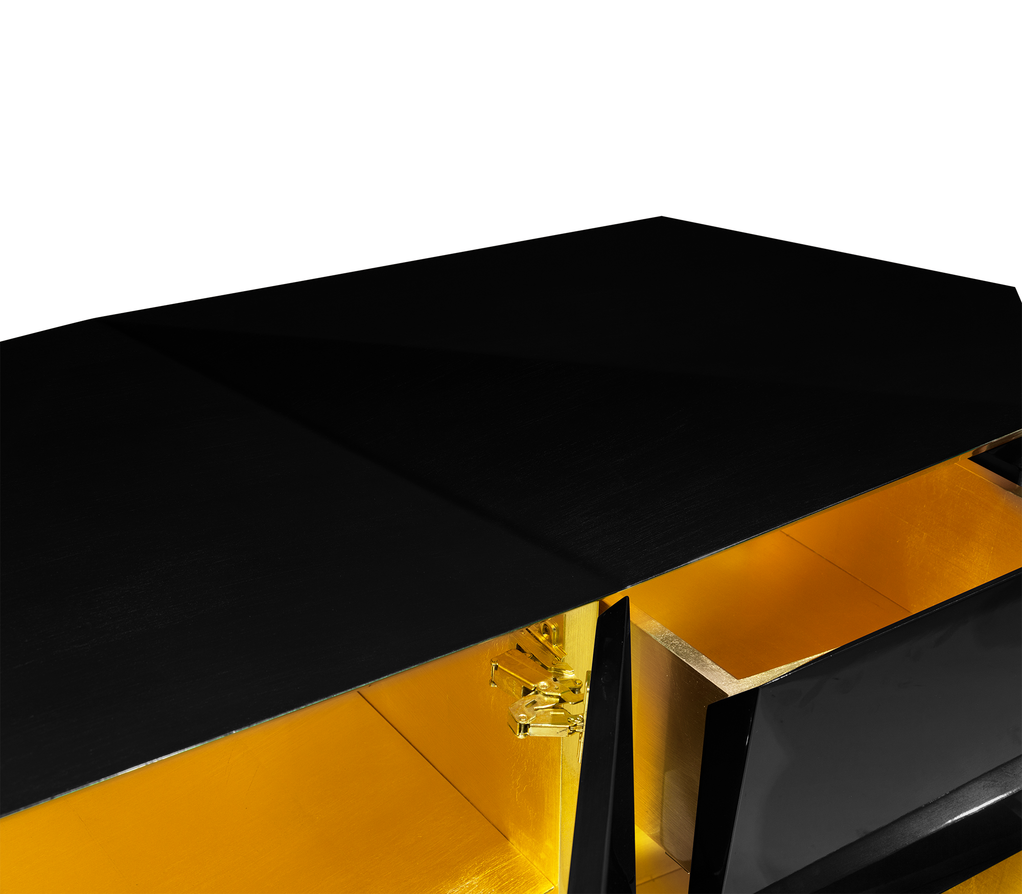 Prism 3 zwart dressoir