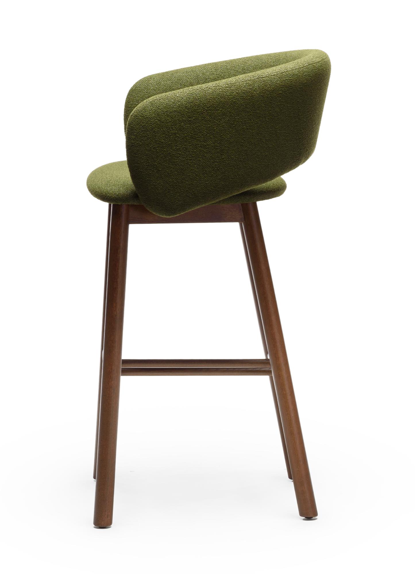 Bel SG-75 Groene Walnoot Barkruk