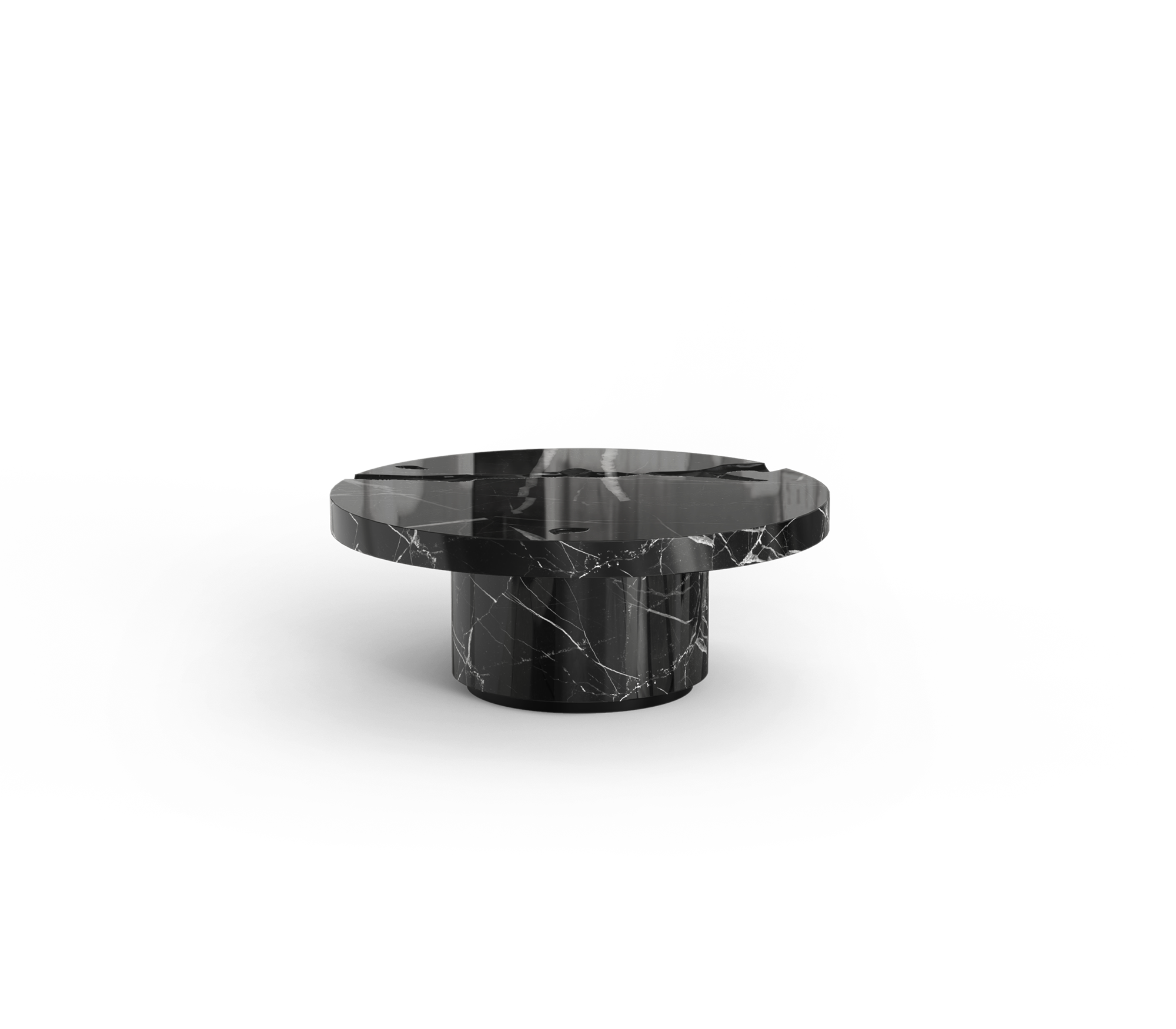 Dominion Nero Marquina 3-delige salontafelset
