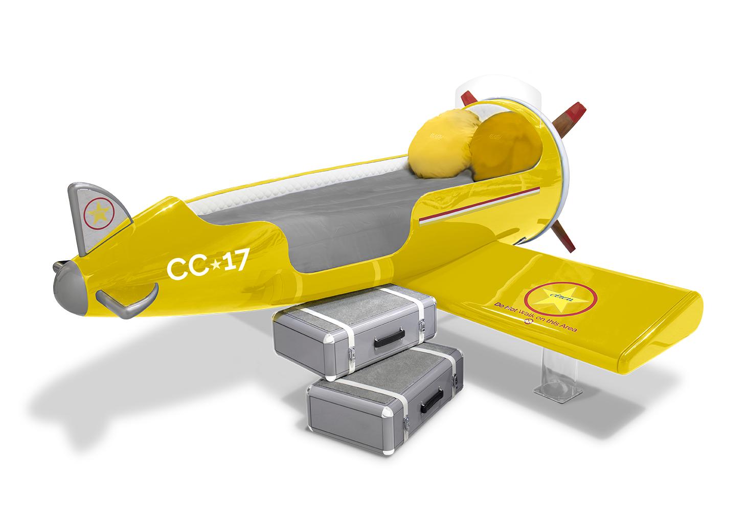 Cloud Glider vliegtuigbed