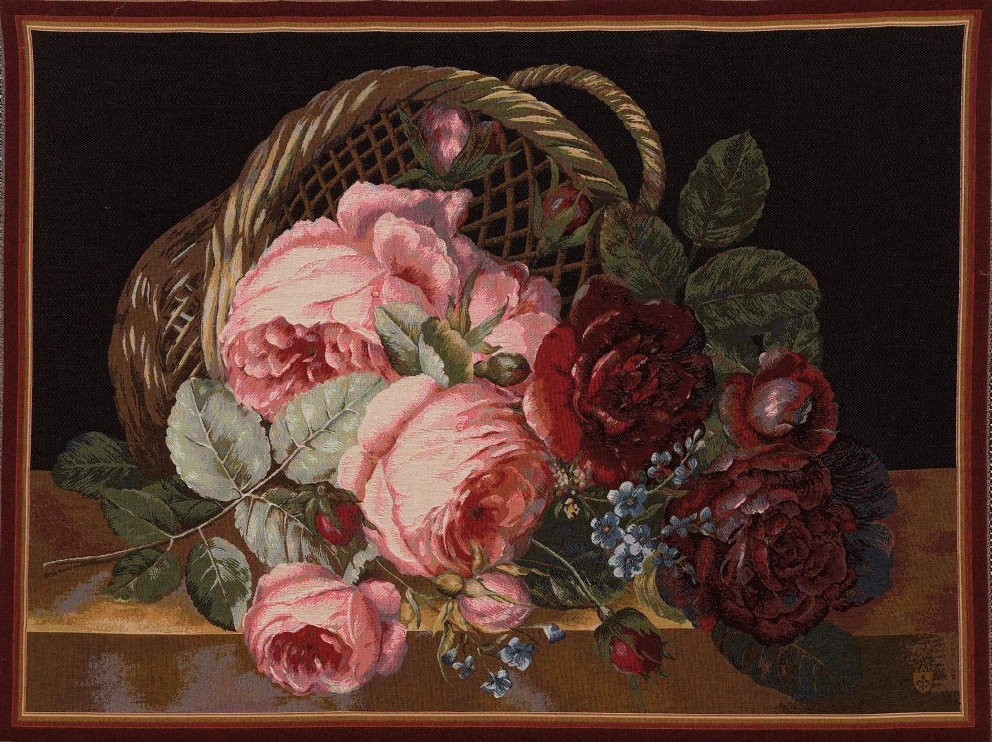 Bunch of Flowers zijden wandtapijt | Maat: 75 × 100 cm