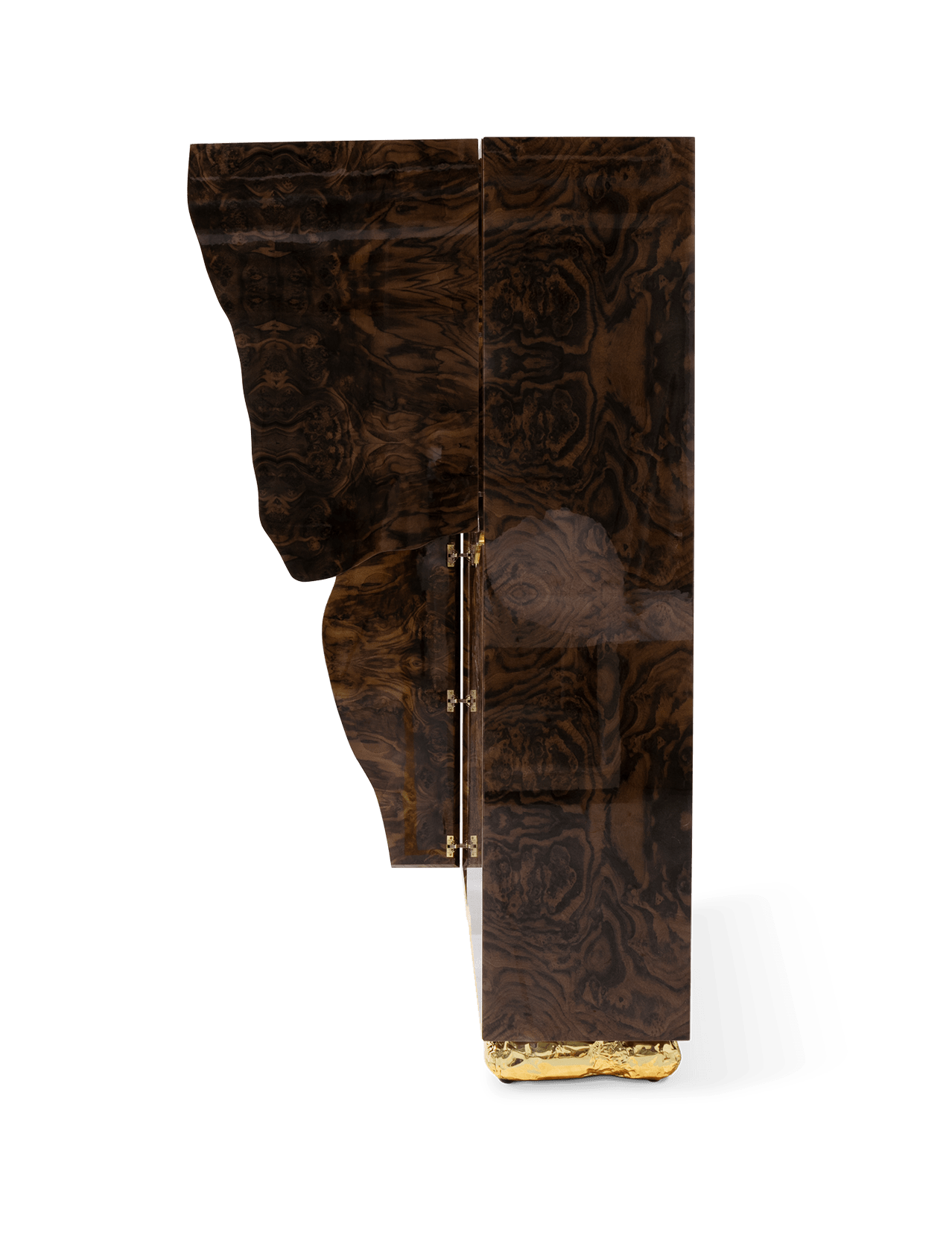 Fissure walnoten kast