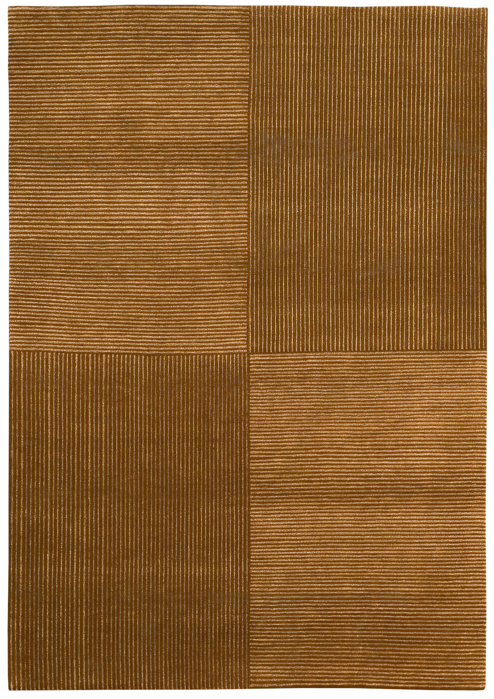 Vario 1 goud tapijt | Maat: 200 × 300 cm