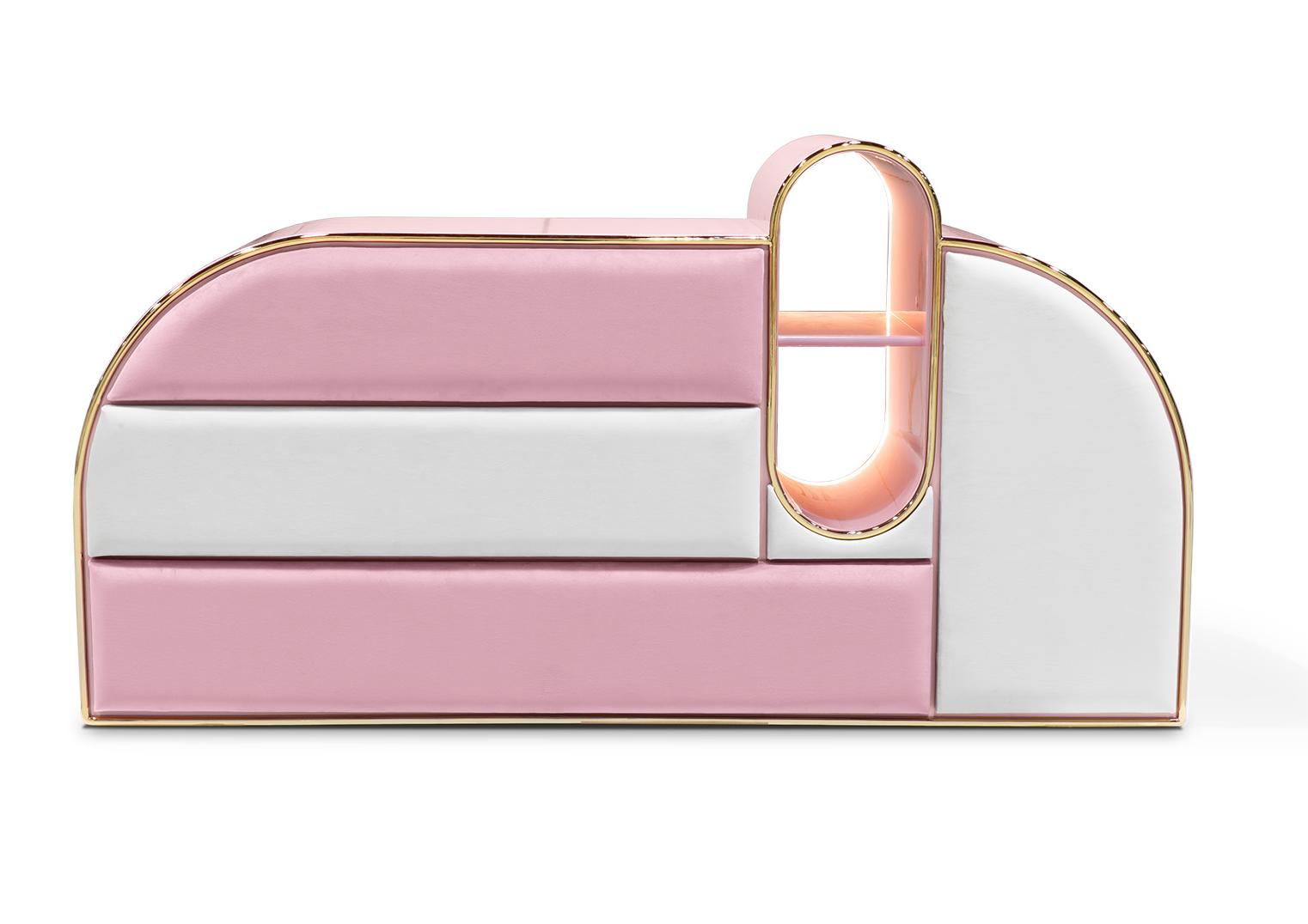 Candy Coated ladekast met drie laden