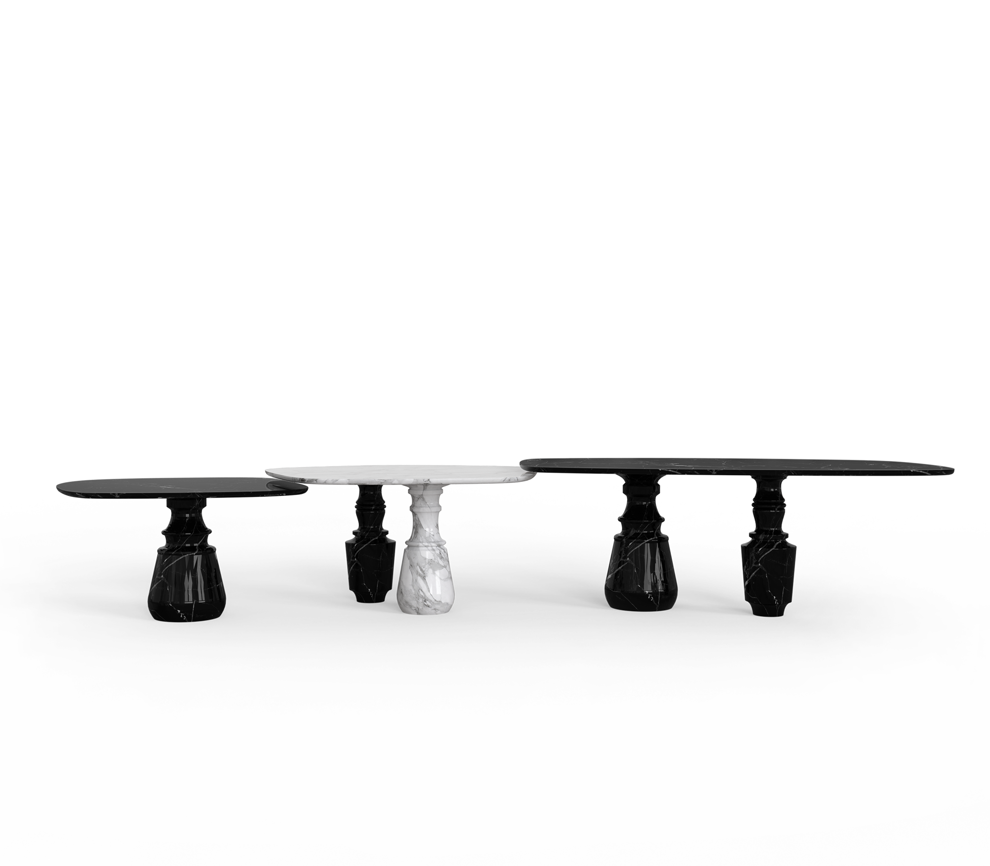 Obsidian II modulaire eettafel