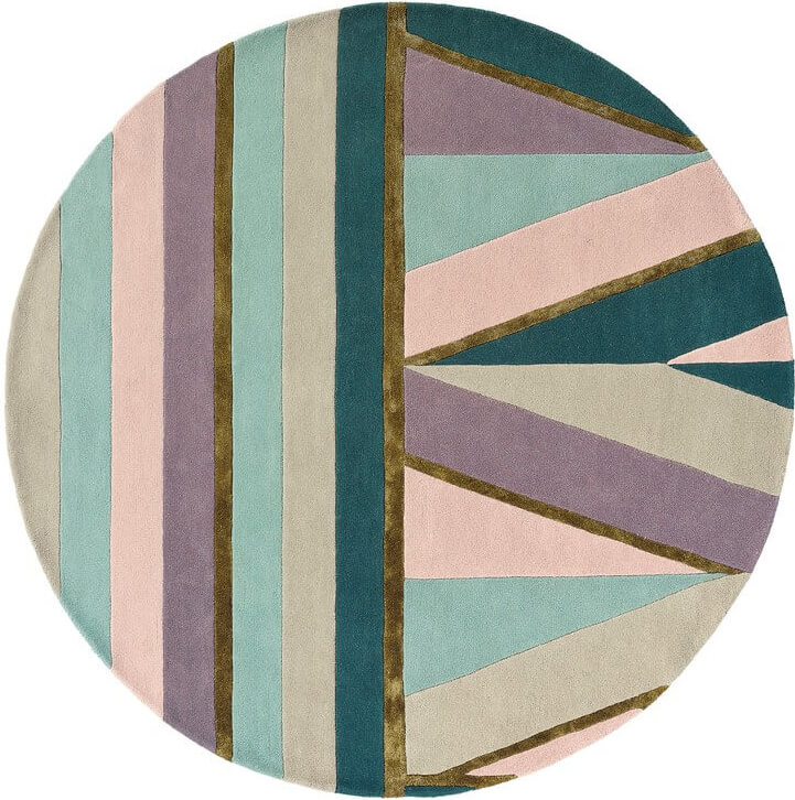 Sahara roze rond tapijt | Maat: Ø 200 cm