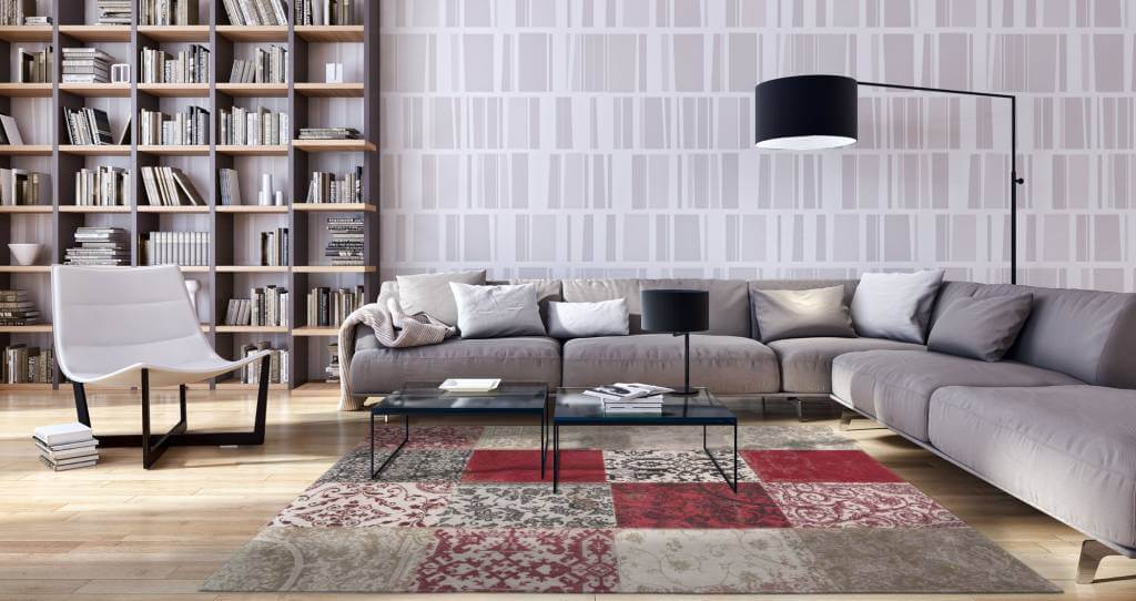 Antwerp Red tapijt | Maat: 170 × 240 cm