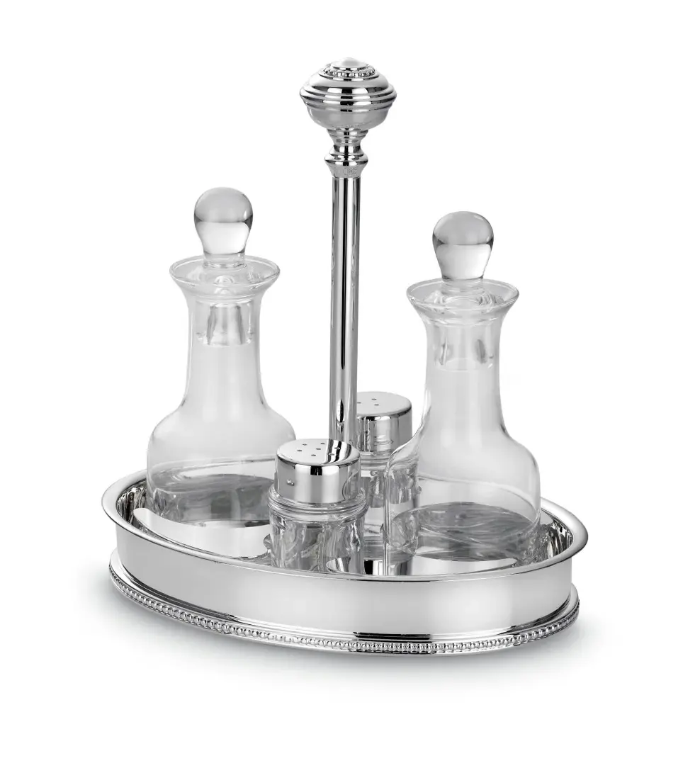 Le Perleroyal ovale azijn- en olieset