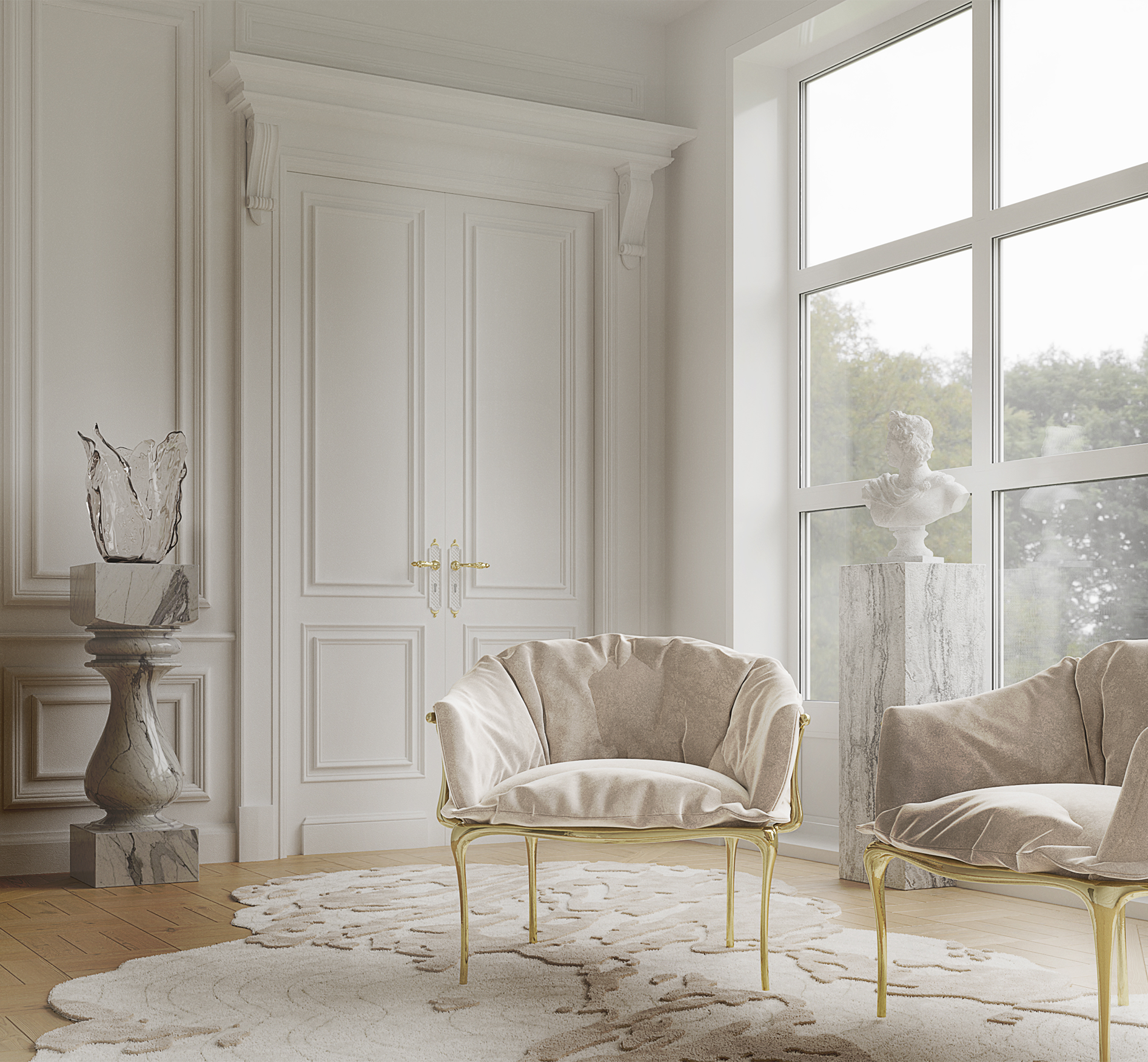 Luxe fauteuil