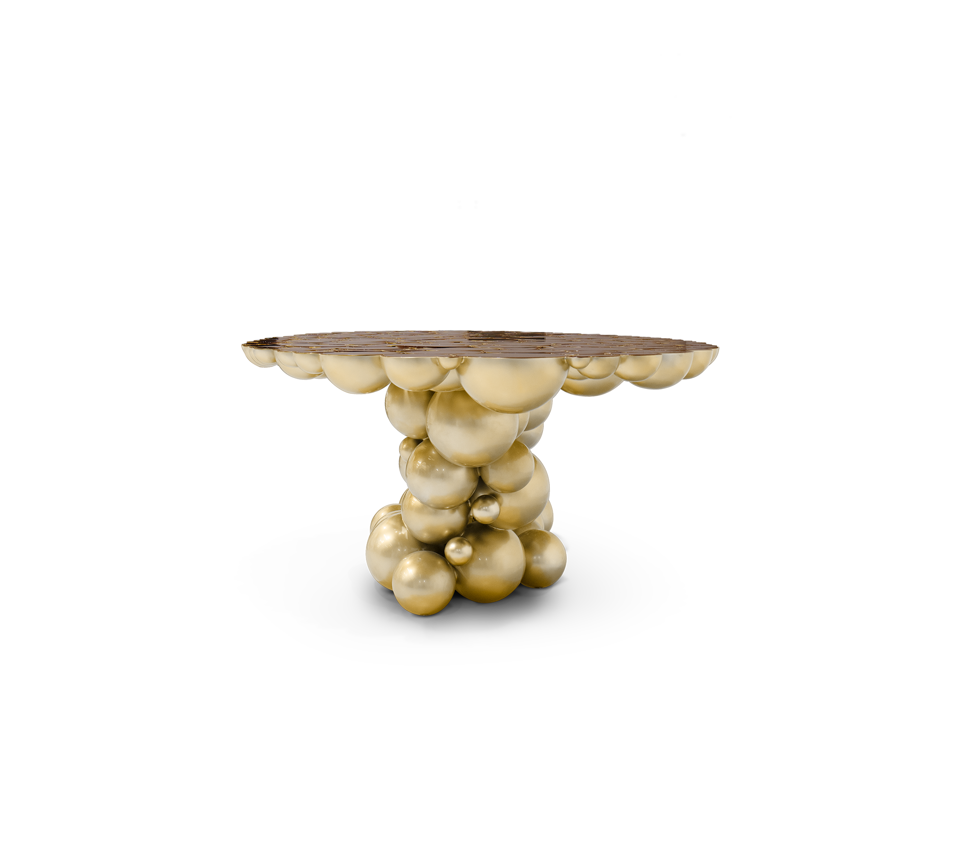 Orbit walnoten luxe eettafel