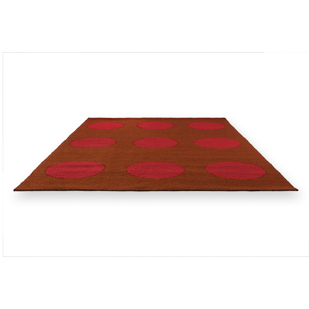 Festival dots rood outdoor tapijt | Maat: 250 × 350 cm