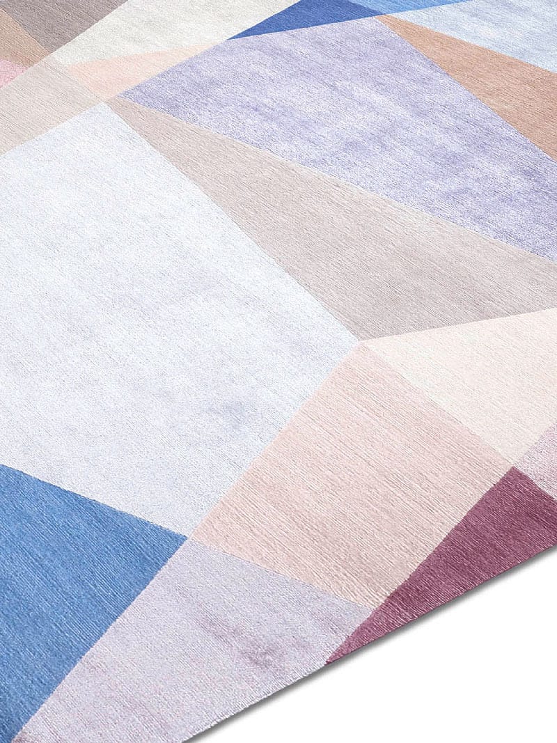 Crystal luxe handgeknoopt vloerkleed