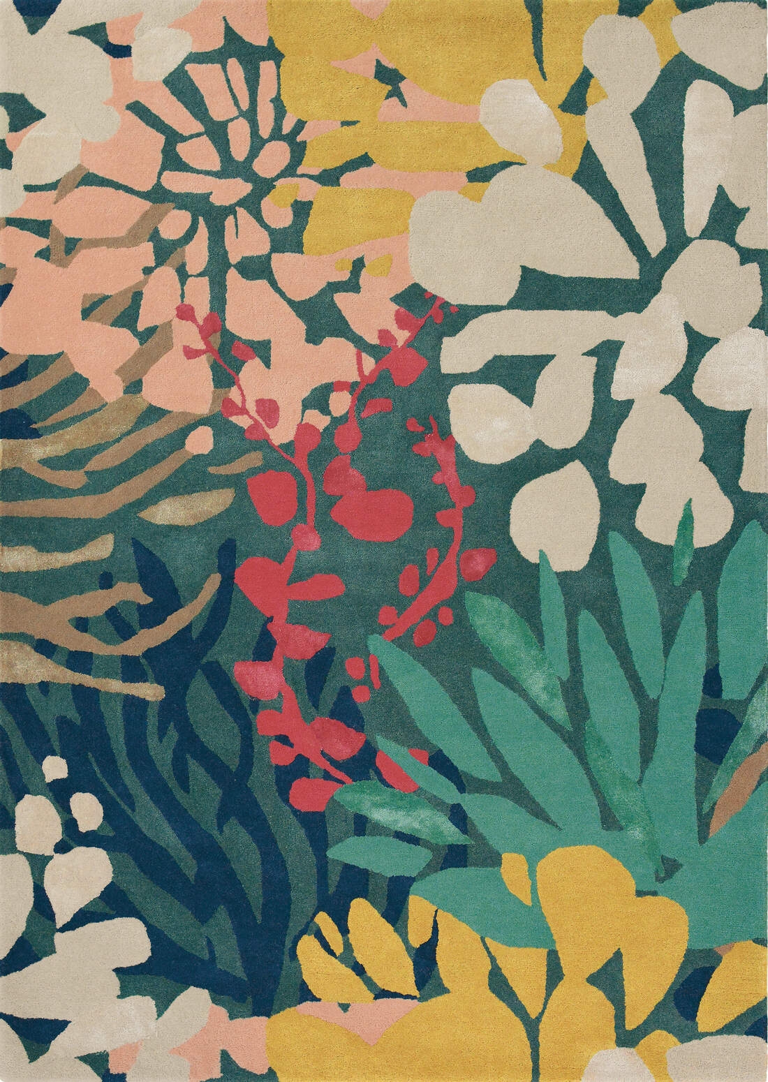 Estella submarine tapijt | Maat: 140 × 200 cm