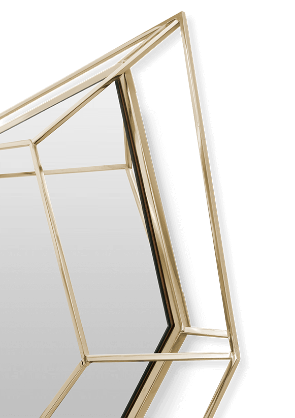 Lustre kleine wandspiegel