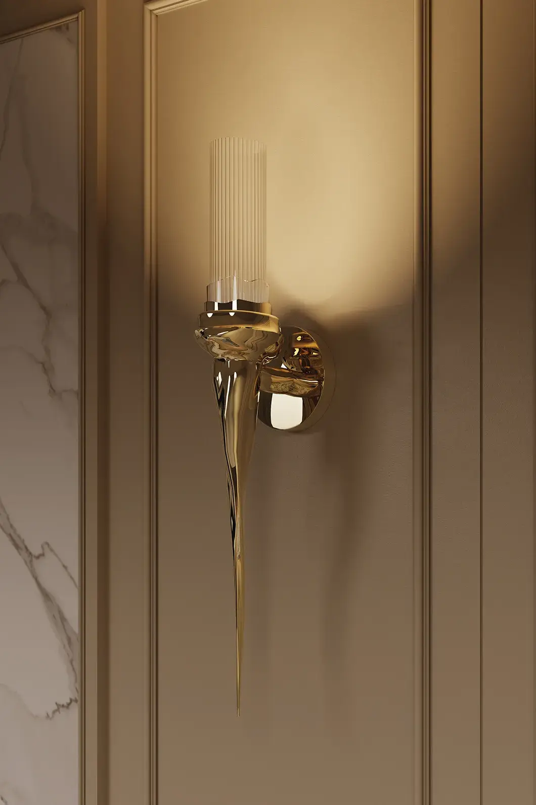 Glow kleine wandlamp