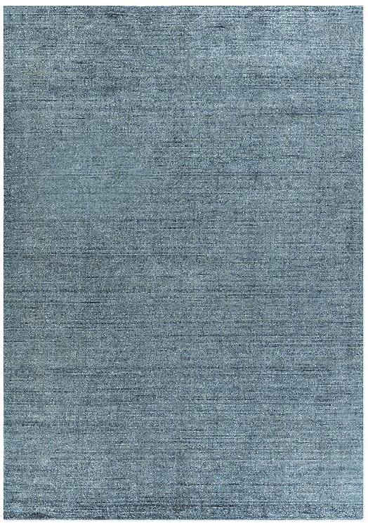Handloom Petrol vloerkleed