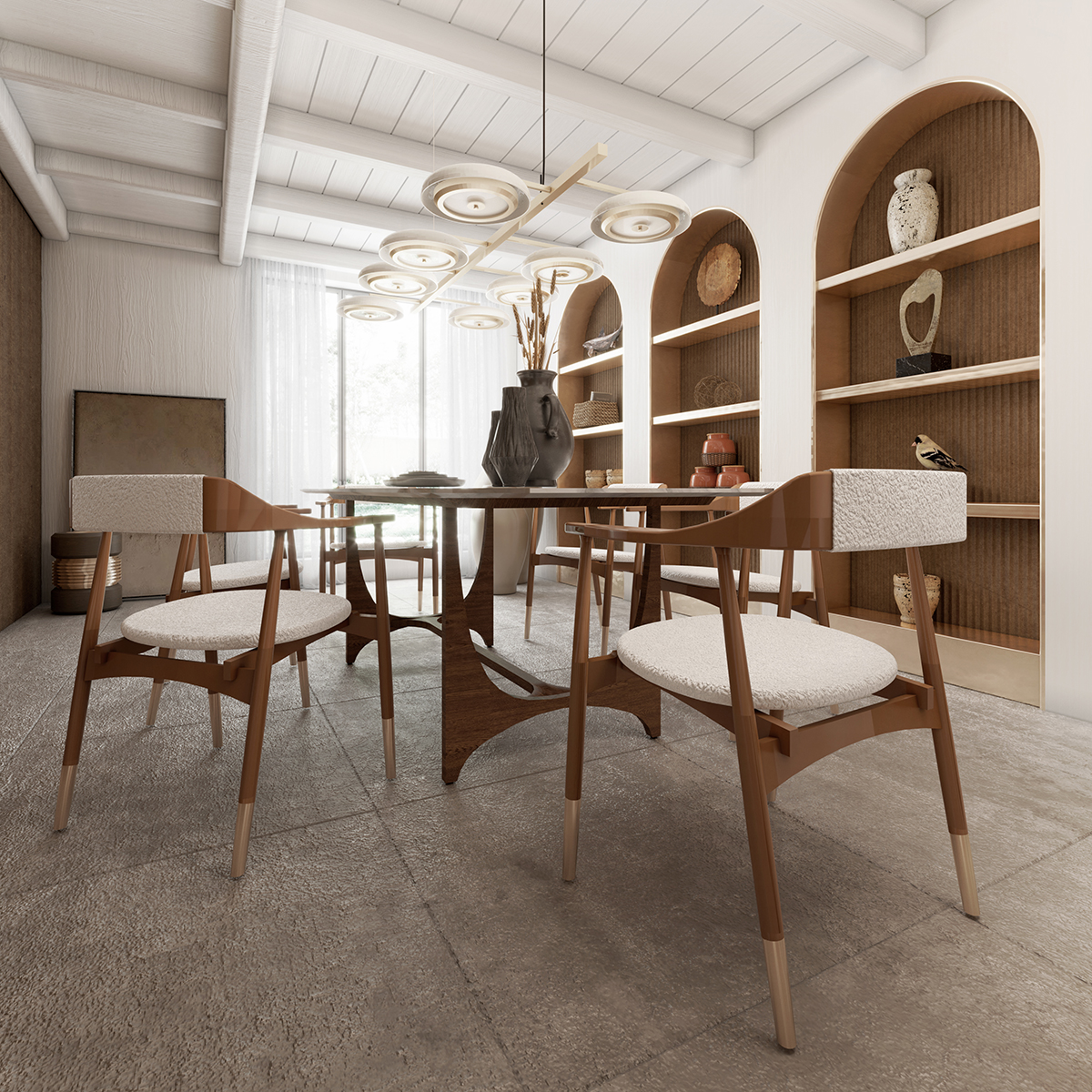 Carter rechthoekige hanglamp