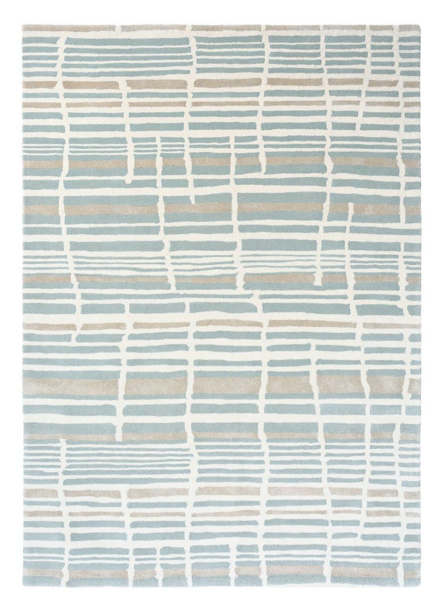 Tortoise stripe jade tapijt | Maat: 170 × 240 cm