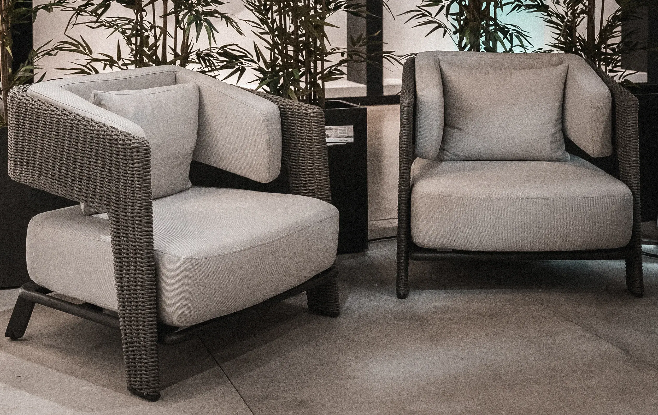 Crown grijze tuinfauteuil - 6