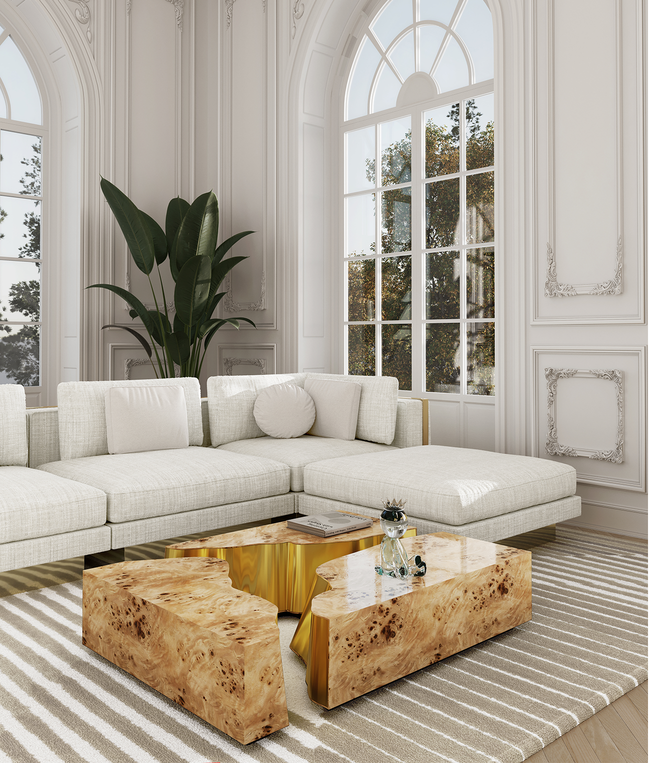 Fissure populieren salontafel