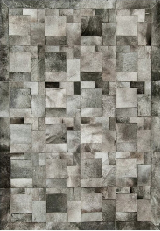 Puzzle col.10 koeienhuid tapijt | Maat: 180 × 300 cm