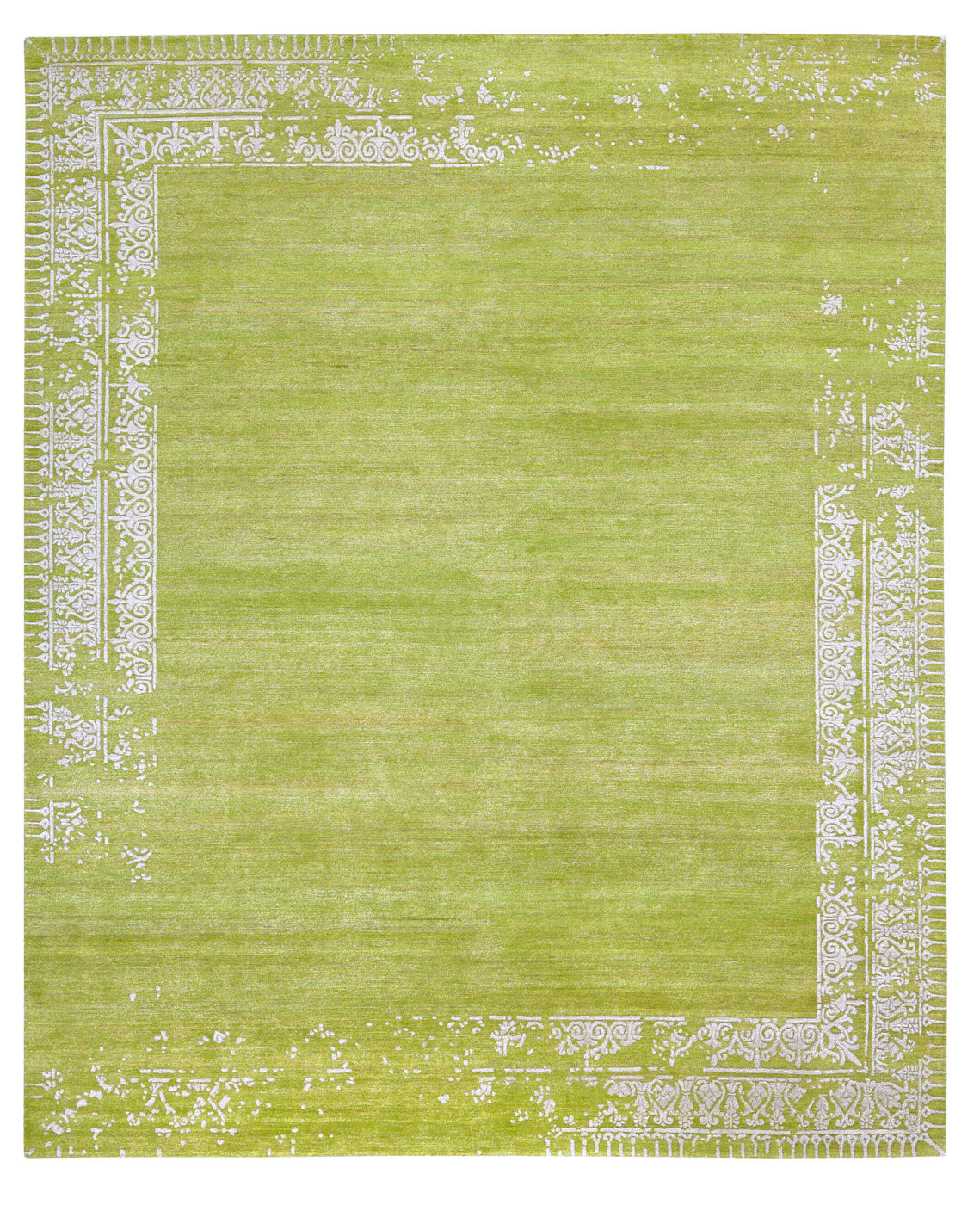 Ferrara special border groen tapijt | Maat: 280 × 360 cm