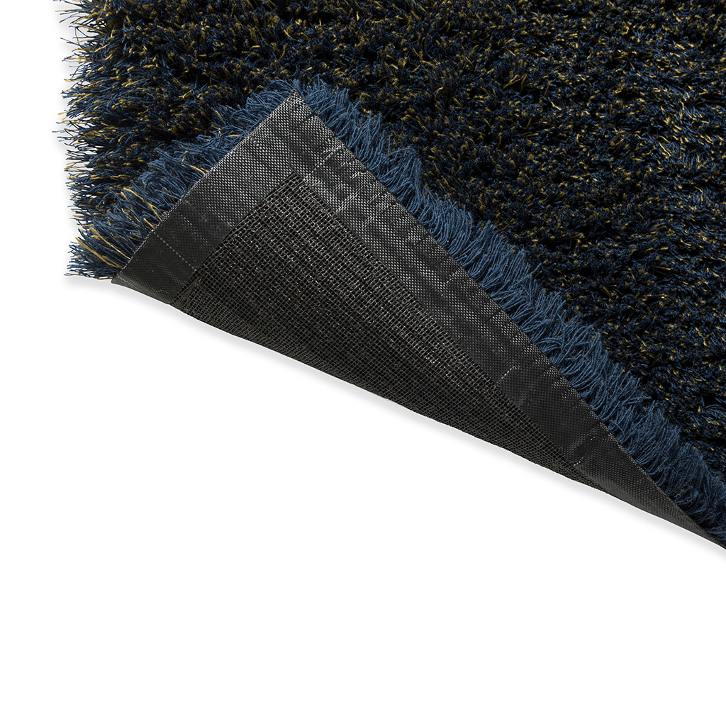 Shade high messing/indigo tapijt | Maat: 170 × 240 cm