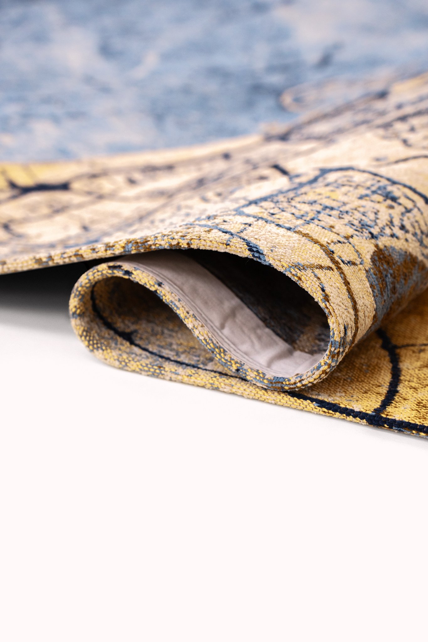 Gold Sea rond tapijt | Maat: Ø 240 cm Gold Sea rond tapijt | Maat: Ø 240 cm