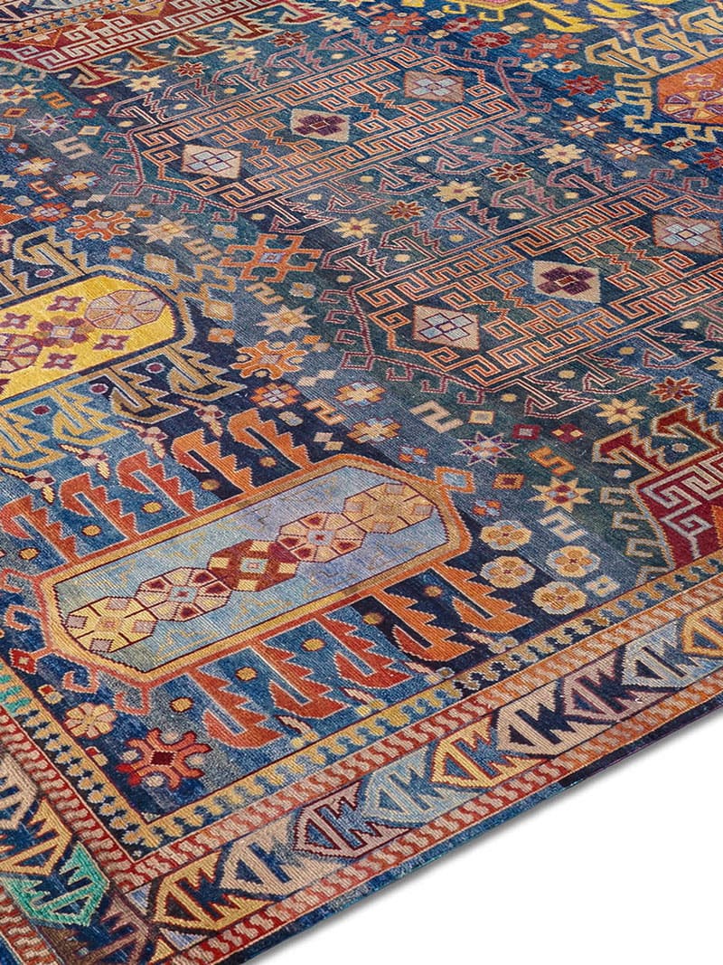 Original Natural Blue luxe tapijt | Maat: 305 × 427 cm