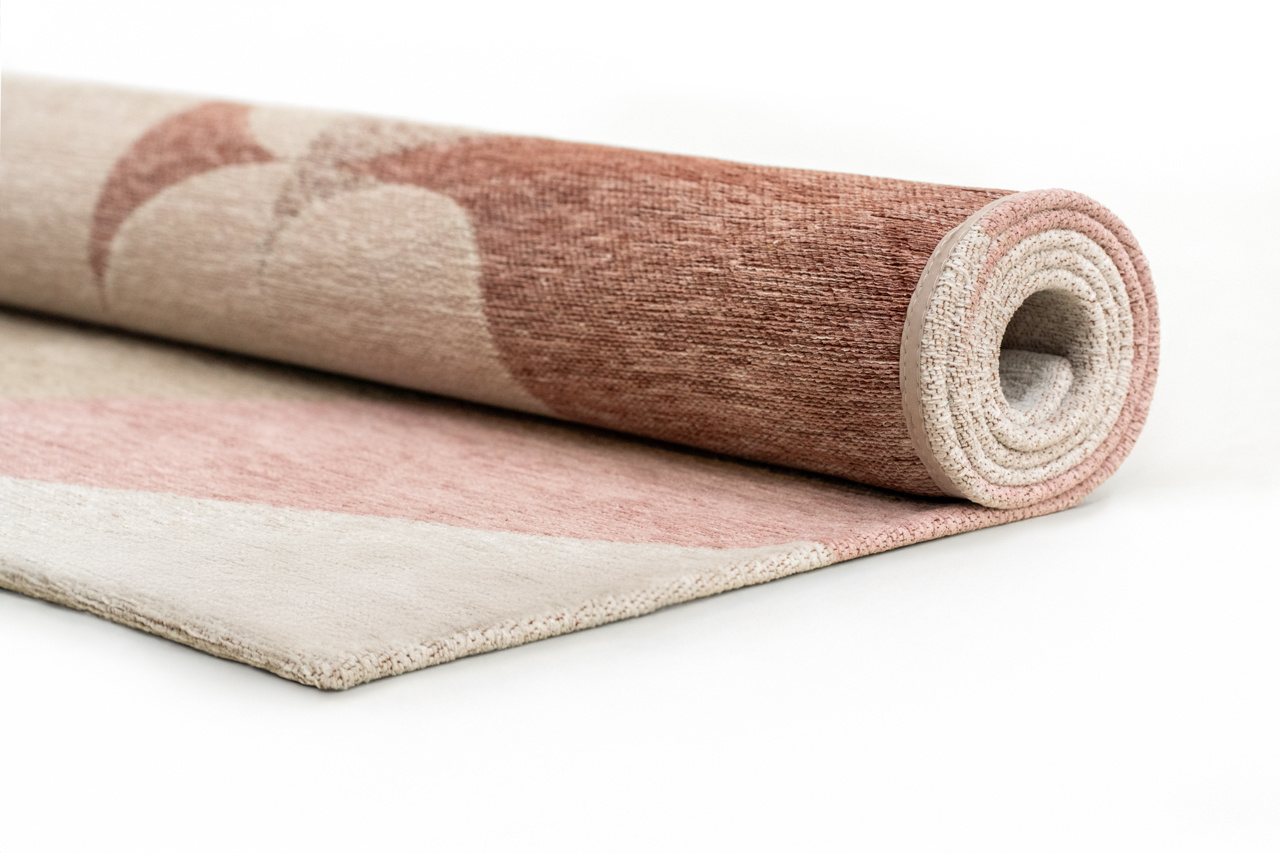 Stones Cherry Mocha vloerkleed | Maat: 140 × 200 cm