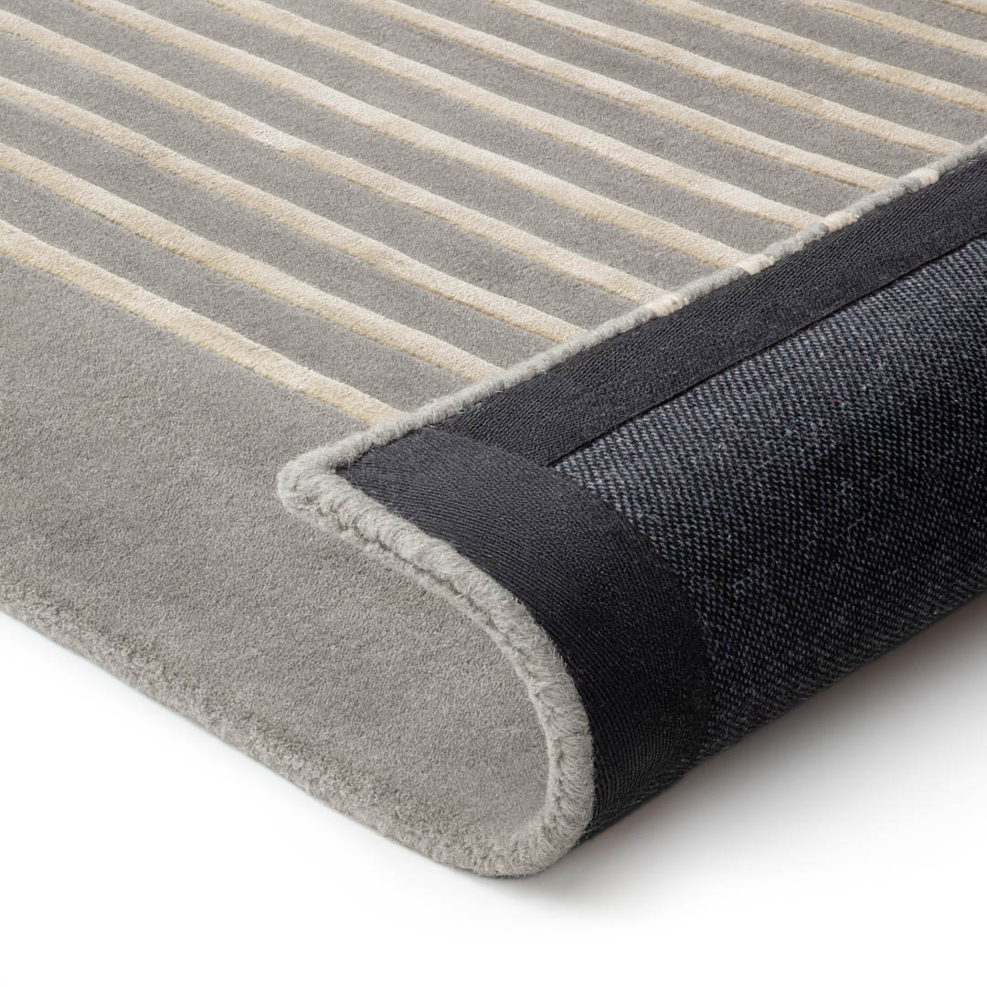 Stripes Iron modern vloerkleed