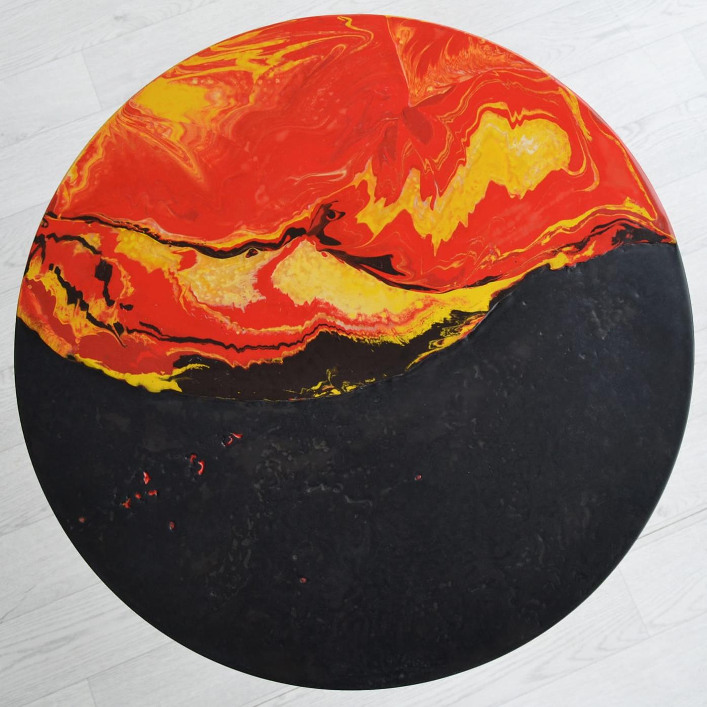 Lava bijzettafel