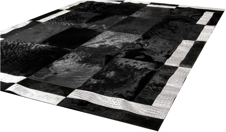 Vrilissia koeienhuid tapijt | Maat: 200 × 280 cm