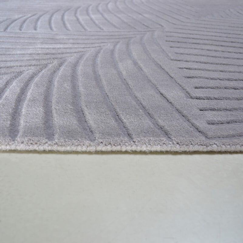 Folia grijs tapijt | Maat: 120 × 180 cm