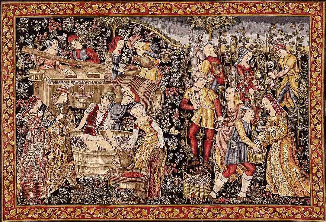 Great Harvest wandtapijt | Maat: 110 × 150 cm