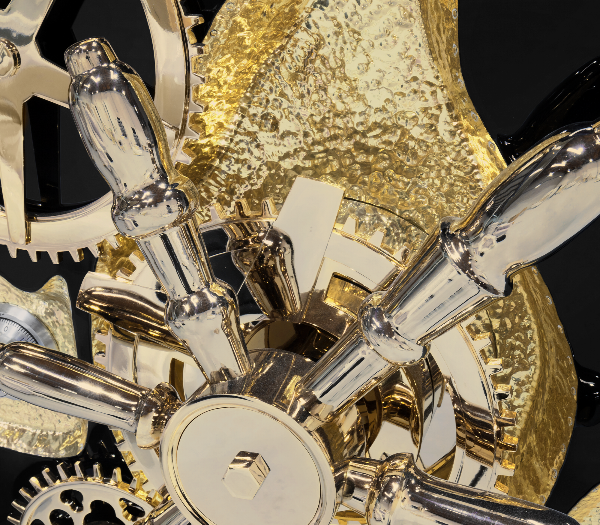 Tycoon zwart en goud elite kluis