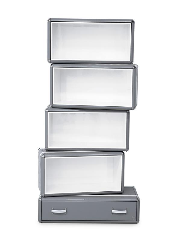 Skyline Tower grijs kinderboekenrek